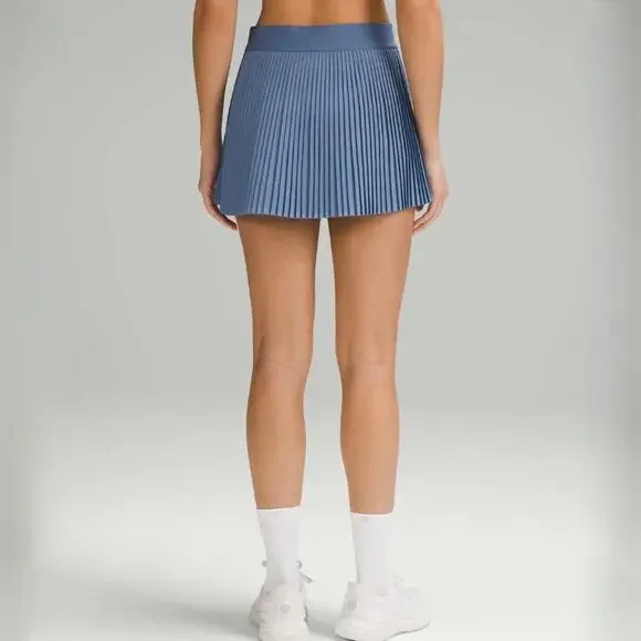 Lululemon Varsity High Rise Pleated Tennis Skirt Oasis Blue Size 8 - Picture 6 of 15